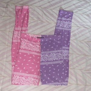 Bandana leggings